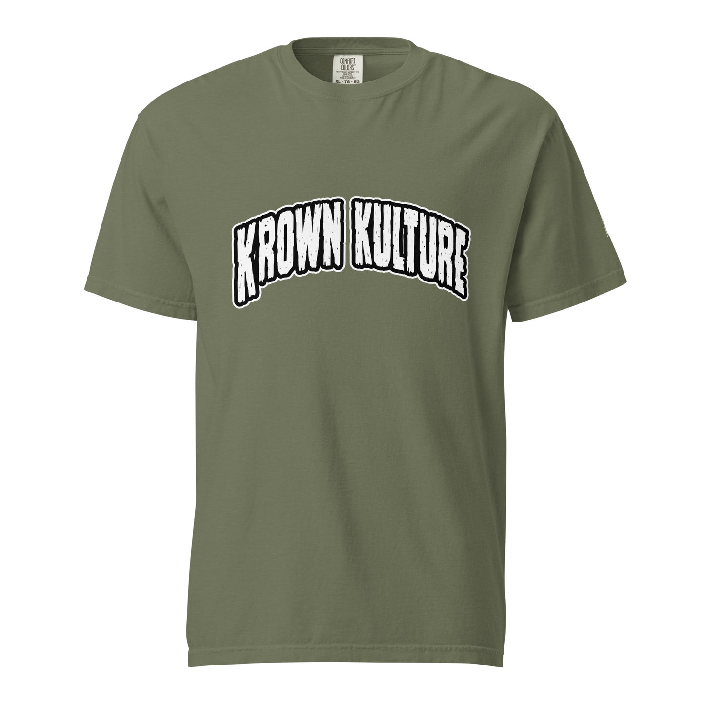 Garment-dyed Krown Kulture Heavyweight t-shirt